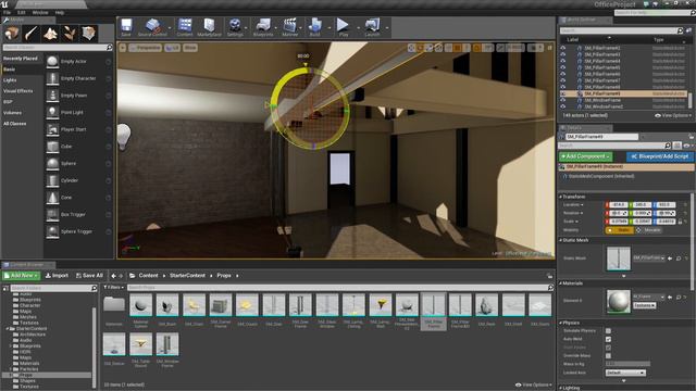 Intro to Level Creation Setup for the Sliding Door _ 08 _ v4.7 Tutorial Series _ Unreal Engine