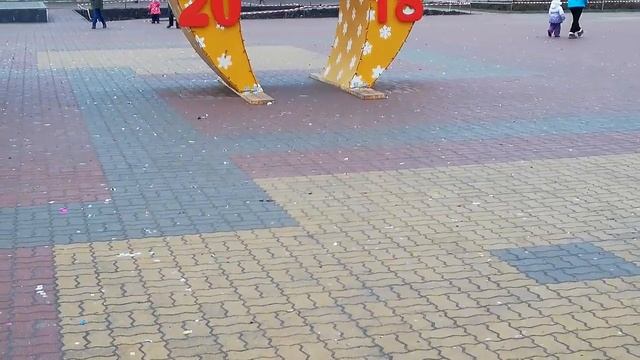 Россошь 1января 2018г