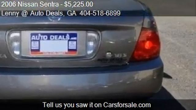 2006 Nissan Sentra 1.8 S - for sale in Alphareta, GA 30004 смотреть онлайн