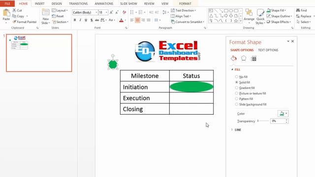How to Add a Shape to a PowerPoint Table and Make it Move and Size with the Table Cell смотреть онлайн
