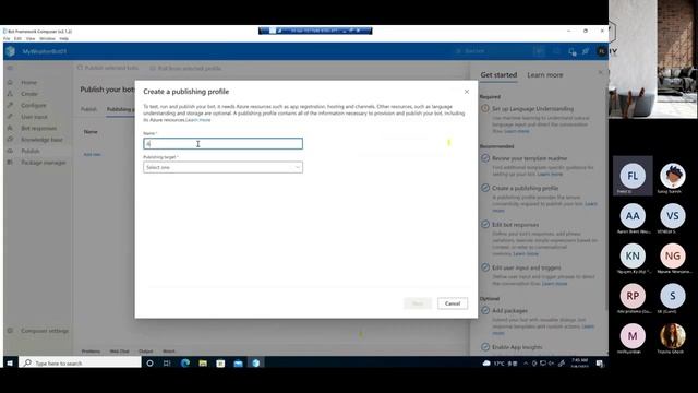 Bot Development for Teams through Bot Framework Composer V2 meet recording смотреть онлайн