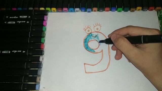Как можно нарисовать 9 | Drawing for children 9 смотреть онлайн