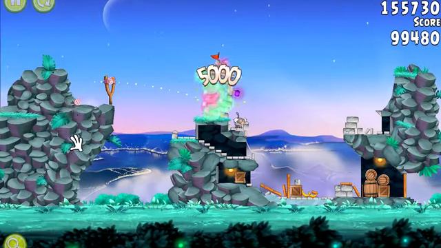 Angry Birds: Rio 2. Rocket Rumble (level 4) 3 stars. Прохождение от SAFa смотреть онлайн