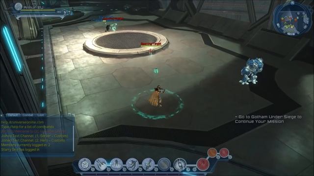 DCUO - Test Server - Quantum Non Weapon Mastery Rotation (Training Dummy) - Testing смотреть онлайн