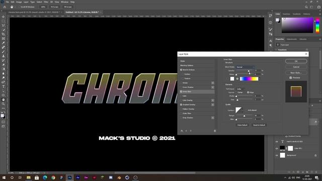 Chrome Burn Effect | PHOTOSHOP TUTORIAL 2021 смотреть онлайн