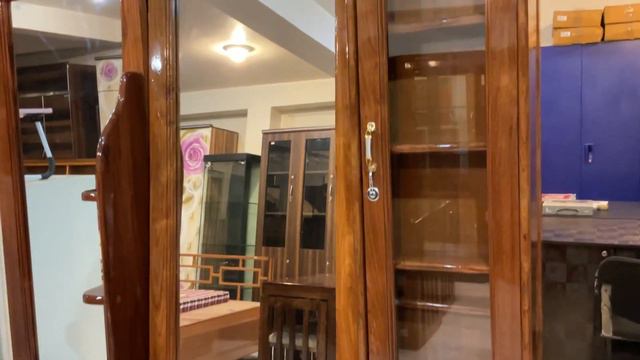 Dressing table and showcase | wooden furniture смотреть онлайн