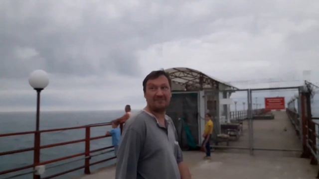 Репортаж с набережной Лоо Сочинский район. 23.06.21. смотреть онлайн