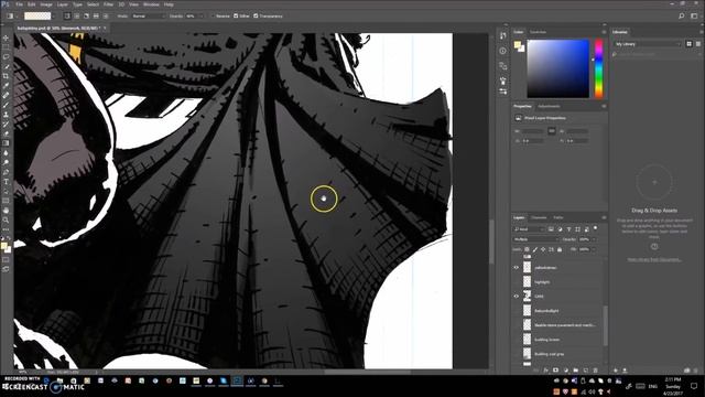Wacom Intuos Pro Unboxing and First Impressions + First Time Coloring Digitally in Photoshop смотреть онлайн