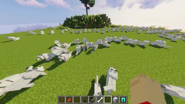 ЧТО БУДЕТ ЕСЛИ ПРИРУЧИТЬ 500 ВОЛКОВ В МАЙНКРАФТ | 500 ВОЛКОВ ПРОТИВ ЗОМБИ minecraft видео 1.16.5 смотреть онлайн