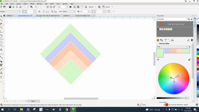 Corel Draw Tips & Tricks Color Style Docker смотреть онлайн