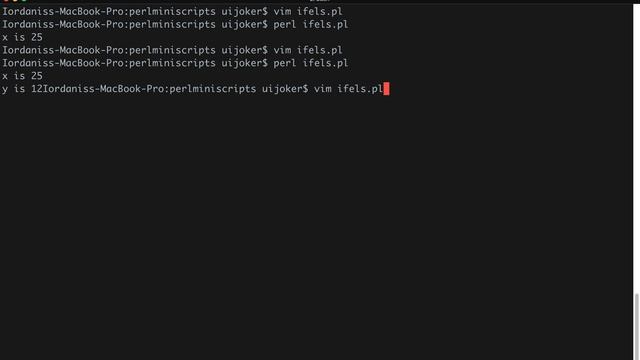 Perl if else statements tutorial смотреть онлайн