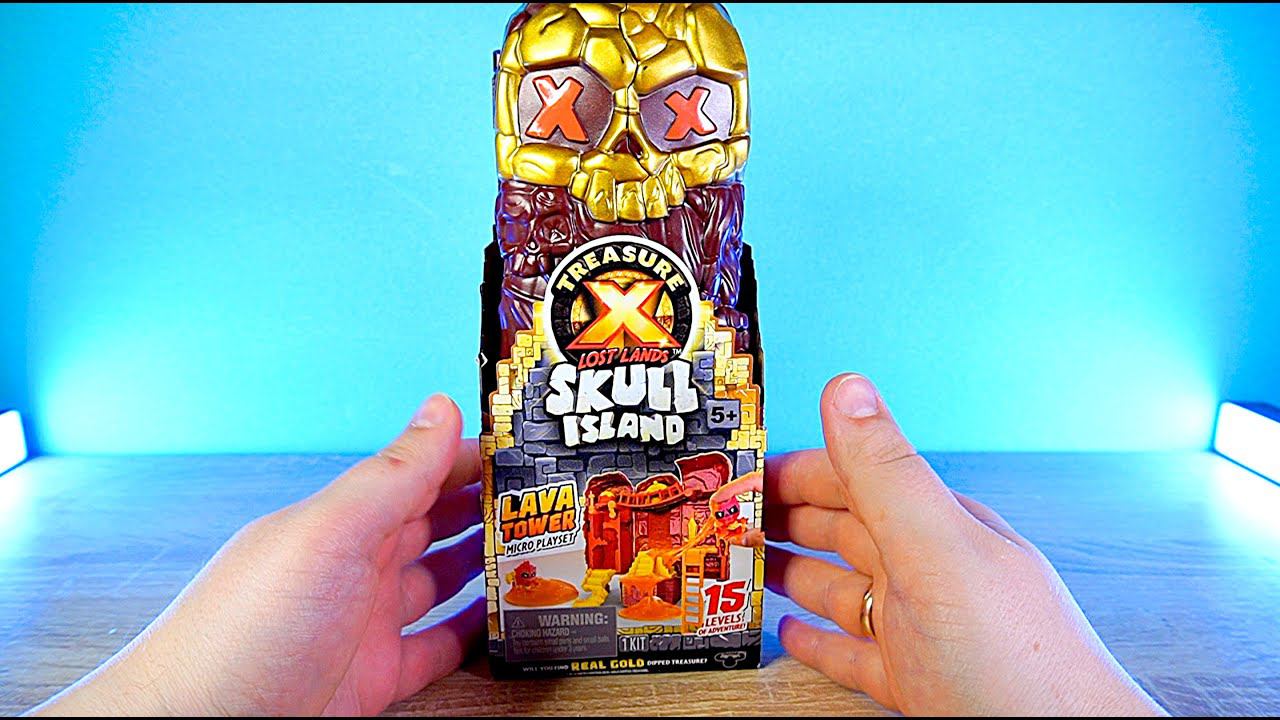 TREASURE X SKULL ISLAND LAVA TOVER ТРЕЖЕР ИКС ЧЕРЕП БАШНЯ ЛАВА смотреть онлайн