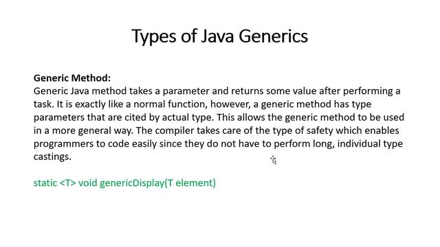Advance-Java Generic in Java #28 смотреть онлайн