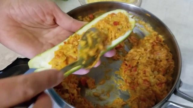 Кабачковые лодочки/Zucchini Boats