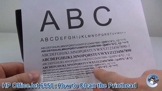 HP Officejet 6950: How to do Printhead Cleaning Cycles смотреть онлайн