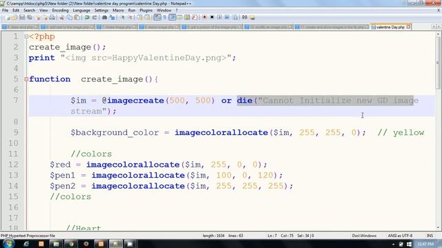 Happy Valentine's Day Program In PHP By Pankaj Panjwani смотреть онлайн