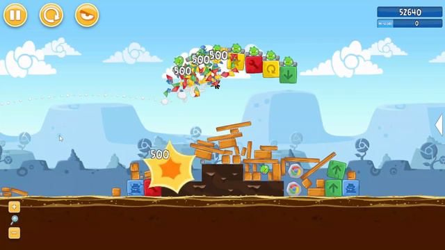 Angry Birds Chrome Dimension #9 3-Star Walkthrough [HD] смотреть онлайн