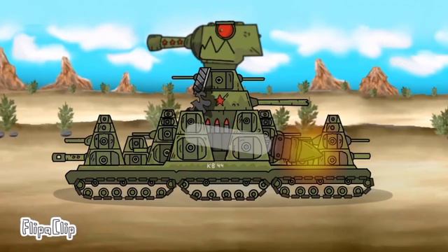 КВ-44 Против Левиафана! (Гладиаторские бои) Мультики про танки