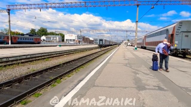 Первое видео про поезда /Поезда видео/ Двухэтажный поезд смотреть онлайн