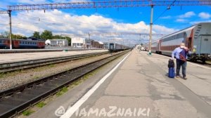 Первое видео про поезда /Поезда видео/ Двухэтажный поезд