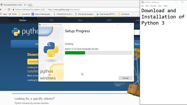 Python 1.1: Download and Installation of Python 3 within 2 minutes смотреть онлайн