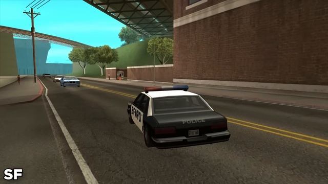 GTA SAN ANDREAS : LSPD VS SFPD VS LVPD (BEST COP CAR?) смотреть онлайн