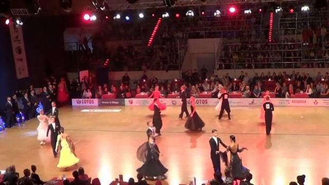 Международный конкурс бальных танцев в Эльблонге. смотреть онлайн