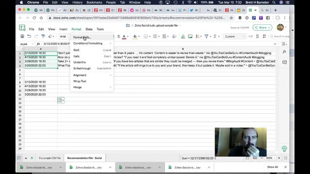 Zoho Social Bulk Schedule error troubleshooting смотреть онлайн