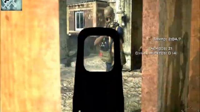 Call of Duty Modern Warfare 2 on AMD VISION APU A4-3400 and HD 6410D Gameplay смотреть онлайн