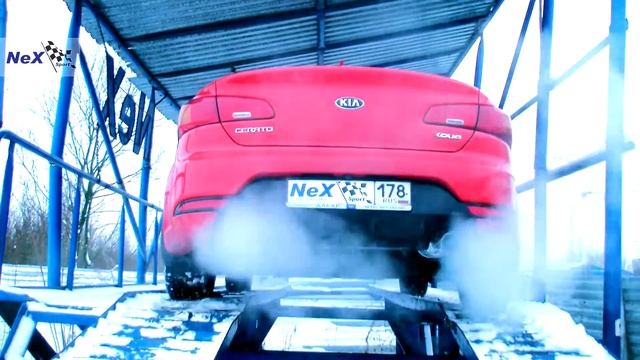 NeX® KIA Cerato II Koup.ЭКСКЛЮЗИВ! Глушитель раздвоенный. Насадки диам.101 мм. Вид & Звук & Драйв смотреть онлайн