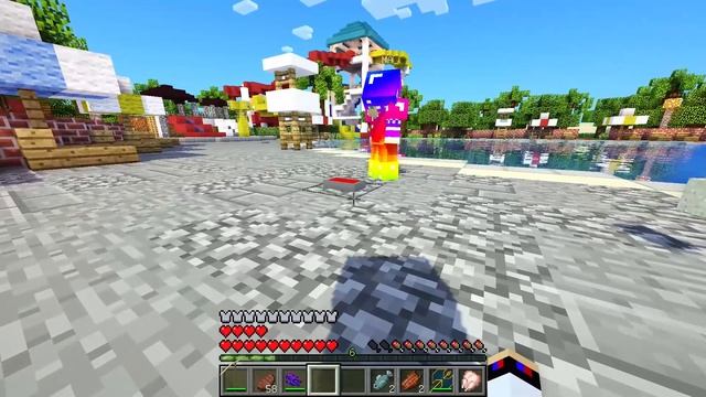 100 КНОПОК И ТОЛЬКО ОДНА ТЕБЯ СПАСЕТ в МАЙНКРАФТ ! ДЕВУШКА НУБ И ПРО ВИДЕО ТРОЛЛИНГ MINECRAFT смотреть онлайн