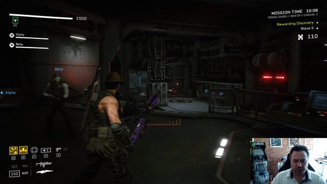 Terminal Containment Horde Level SOLO: A Challenge for the True Aliens Fire Team Elite Fan смотреть онлайн