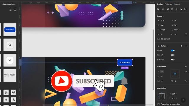 How To Implement Glassmorphism | Unity | Game App Studio