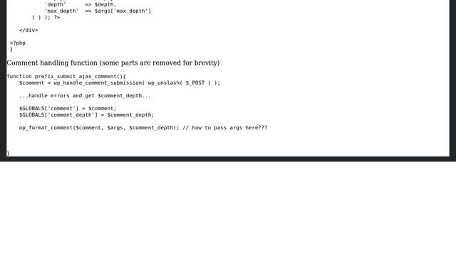 Wordpress: Load custom formatted comment with AJAX: reply link isn t rendered? смотреть онлайн