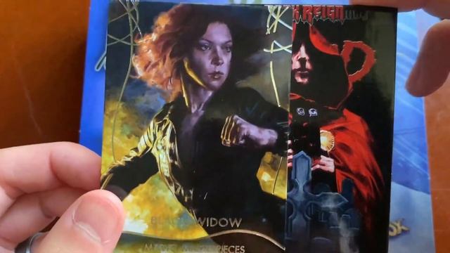 Unboxing DAMAGED Sketch Card from Upperdeck 2020 Marvel Masterpieces Hobby Box Break (8 Packs) смотреть онлайн