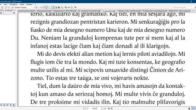 Esperanto with The Little prince/ Chapter 1 смотреть онлайн