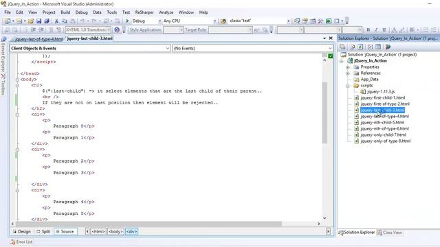 how to use last of type child filter in jquery - part 37 смотреть онлайн