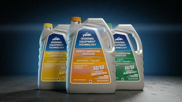 PEAK Original  Equipment Technology Antifreeze + Coolant North American Vehicles - :06