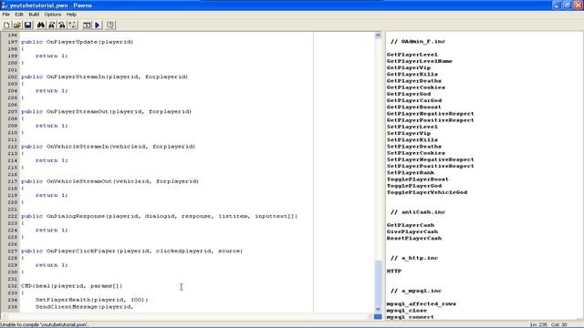 SAMP Coding - Gamemodes - Part 3 - ZCMD смотреть онлайн