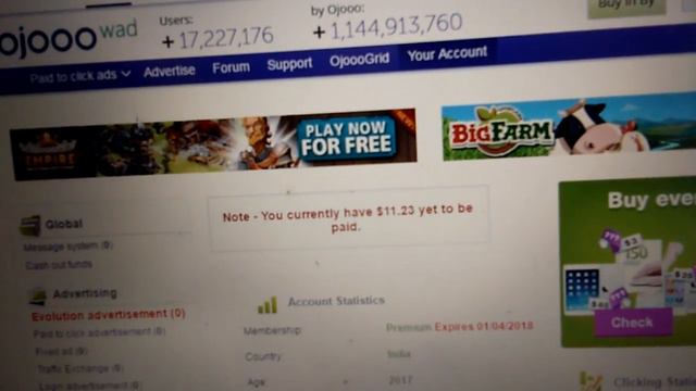 How to earn 50,000 per month by ojooo ptc website смотреть онлайн