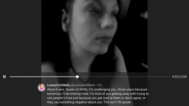 Does Alana Evans really believe a hospitalization will help her evade Lonna Wells & the US courts? смотреть онлайн