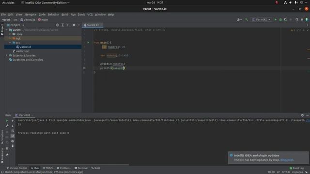 Tutorial Kotlin 05: Variable Int смотреть онлайн