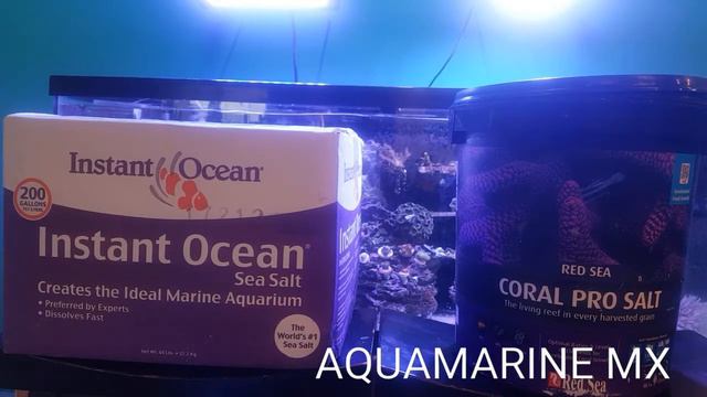 Red Sea Coral Pro Salt Vs. Instant Ocean Sea Salt смотреть онлайн