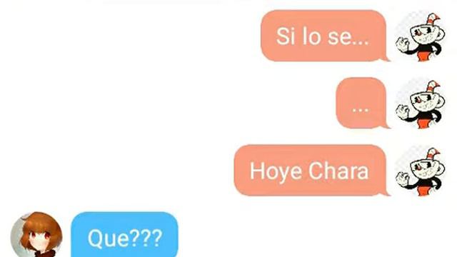 Text Story UNDERTALE y CupHead! Declaración смотреть онлайн