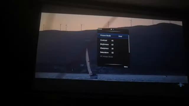 Настройка проектора Thundeal TD96W в режиме Hdmi