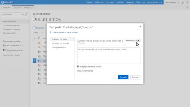 OneDrive para la Empresa смотреть онлайн