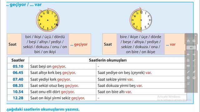 Learn Turkish Lesson 37 - 38 - What Time is It? - Saat Kaç? смотреть онлайн