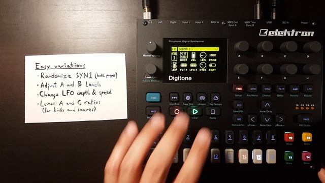 Digitone Drums Tutorial смотреть онлайн