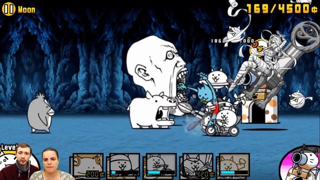 Финальный уровень на ЛУНЕ для БолтушкИ и ПРоХоДиМЦа! #316 - игра The Battle Cats