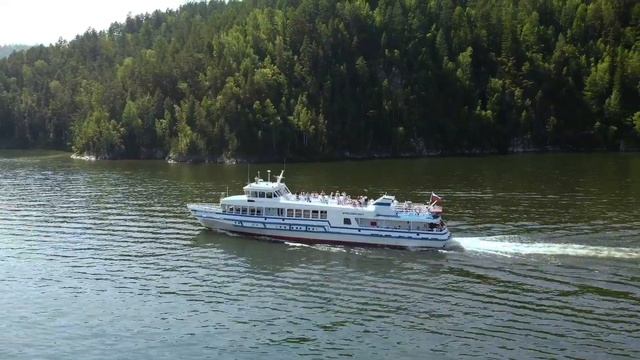 Красноярское море, Бирюсинский залив. смотреть онлайн